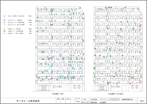 外壁調査図面サンプル3