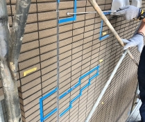 外壁落下防止工事