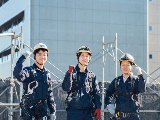 大規模修繕工事を専門に行う会社です。