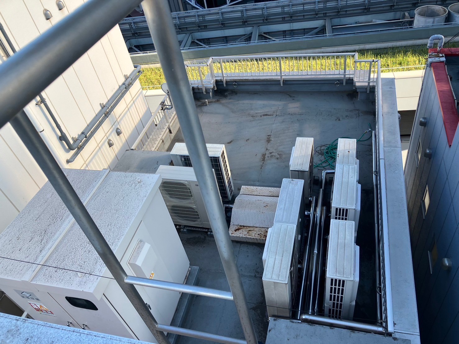 屋上防水工事　施工前