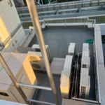 屋上防水工事　施工完了