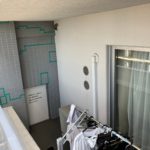 外壁タイル　施工前