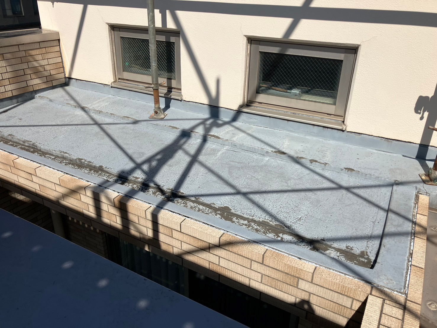 防水工事　施工前