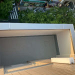 バルコニー防水工事　施工完了