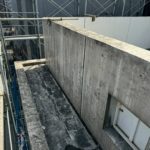 庇　ウレタン防水工事　施工前