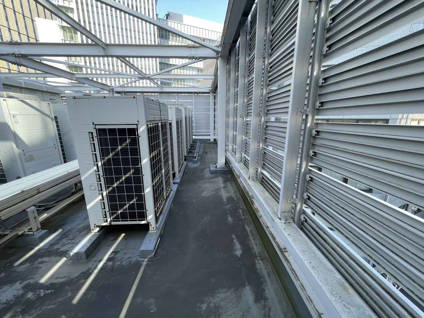屋上防水　施工前