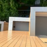 バルコニー防水工事　施工完了