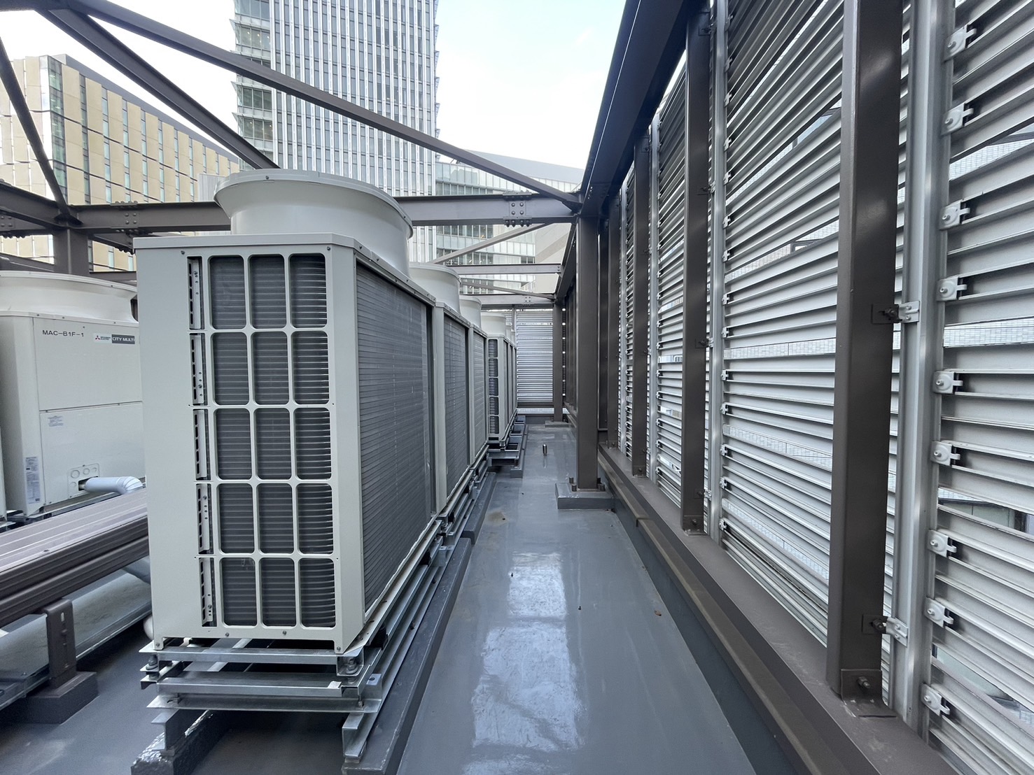 屋上防水　施工完了