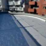 ルーフバルコニー防水工事　施工完了