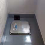 バルコニー防水工事　施工完了