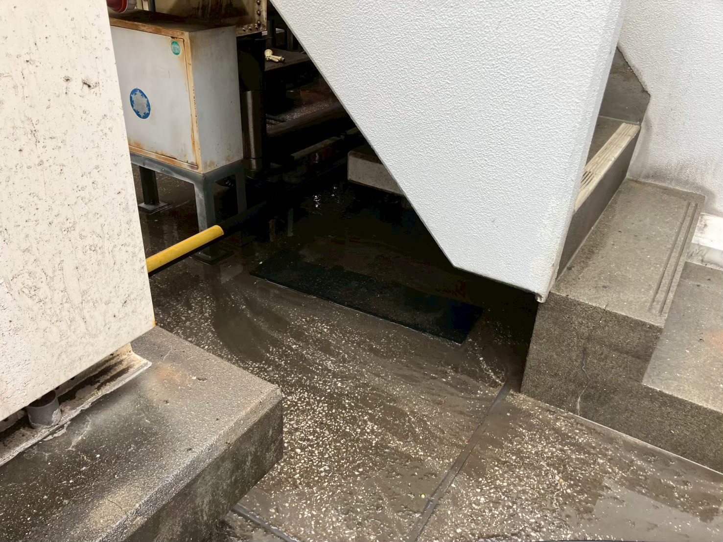 屋上　ウレタン防水工事　施工前