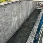 庇　ウレタン防水工事　施工前