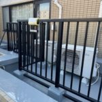 ルーフバルコニー防水工事　施工完了