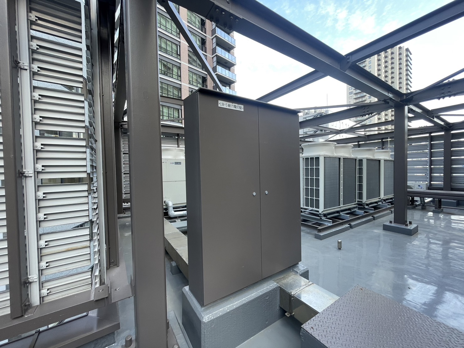 屋上防水　施工完了