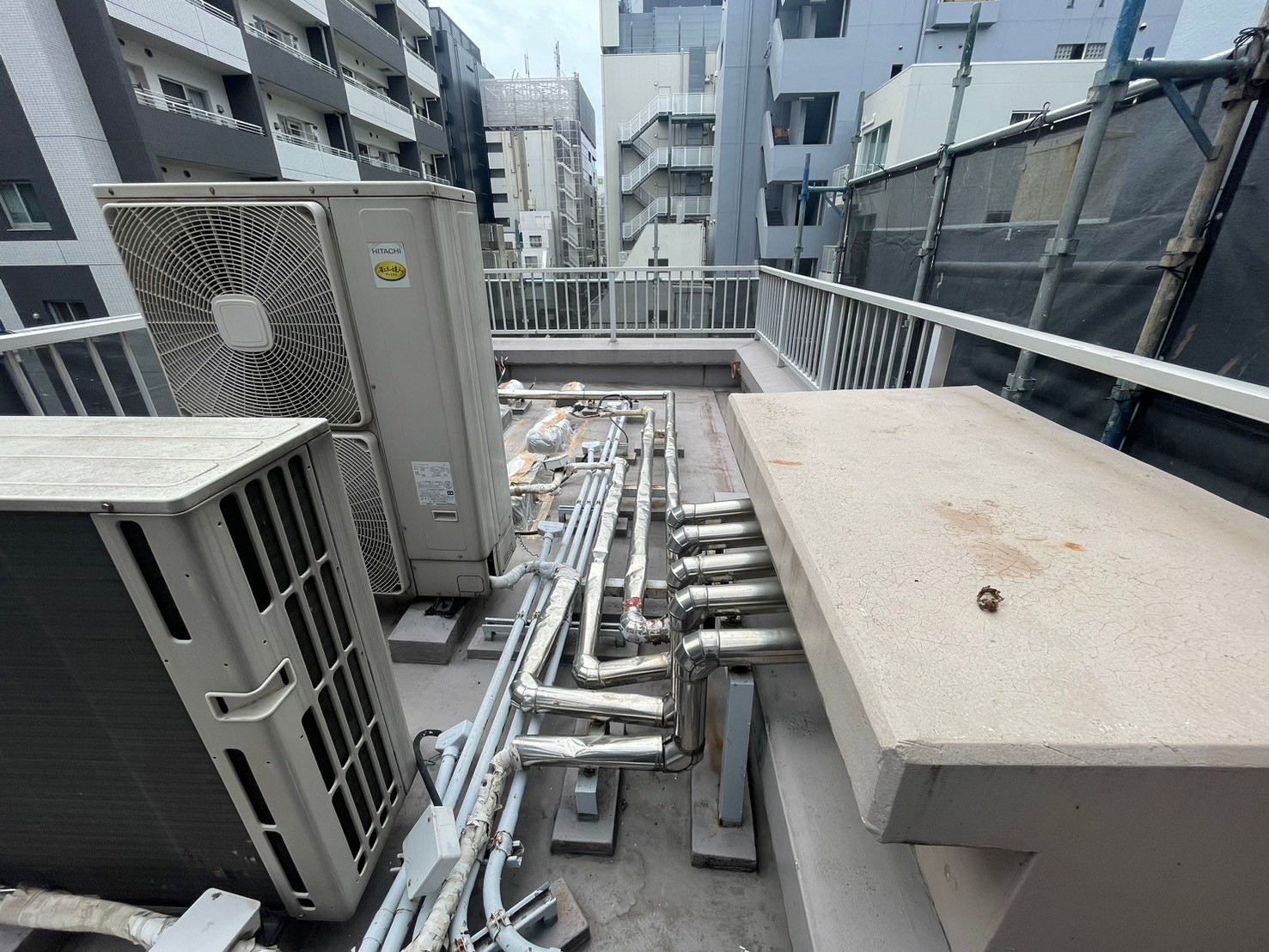 屋上防水工事　施工前