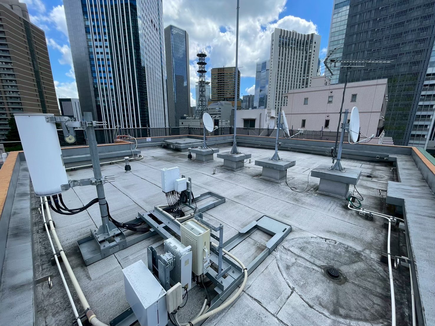 屋上防水工事　施工前