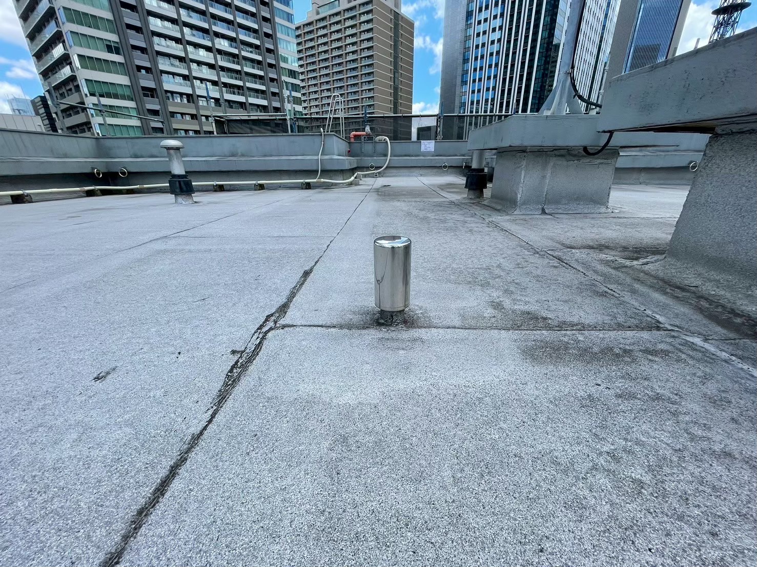 屋上防水工事　施工前