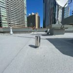 屋上防水工事　施工完了