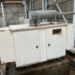 屋上　鉄部塗装工事　施工前