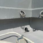 屋上防水工事　施工完了