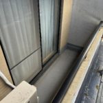 バルコニー防水工事　施工前