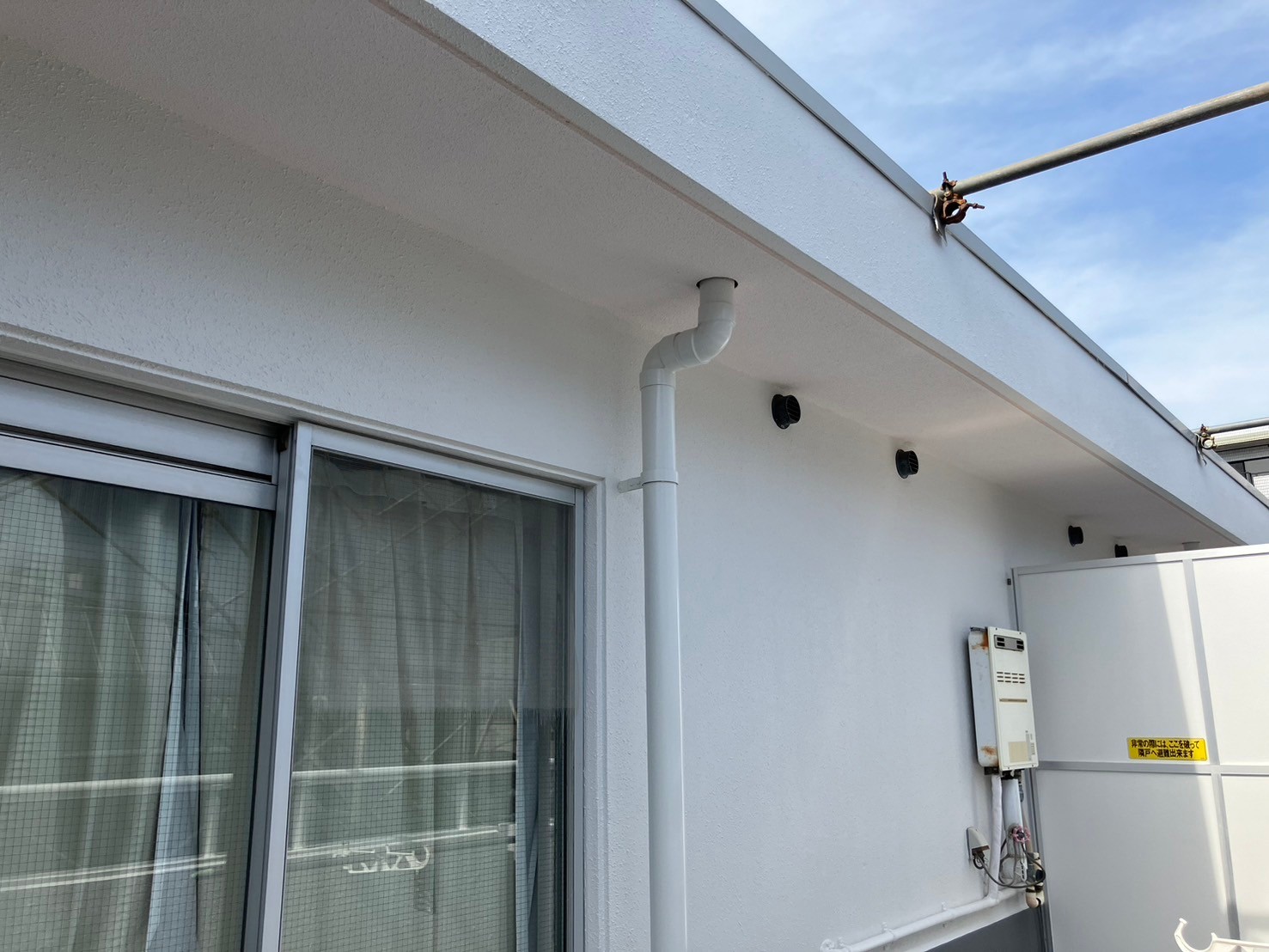 上裏塗装面　施工完了
