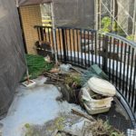 ルーフバルコニー防水工事　施工前