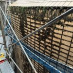 外壁タイル　施工前