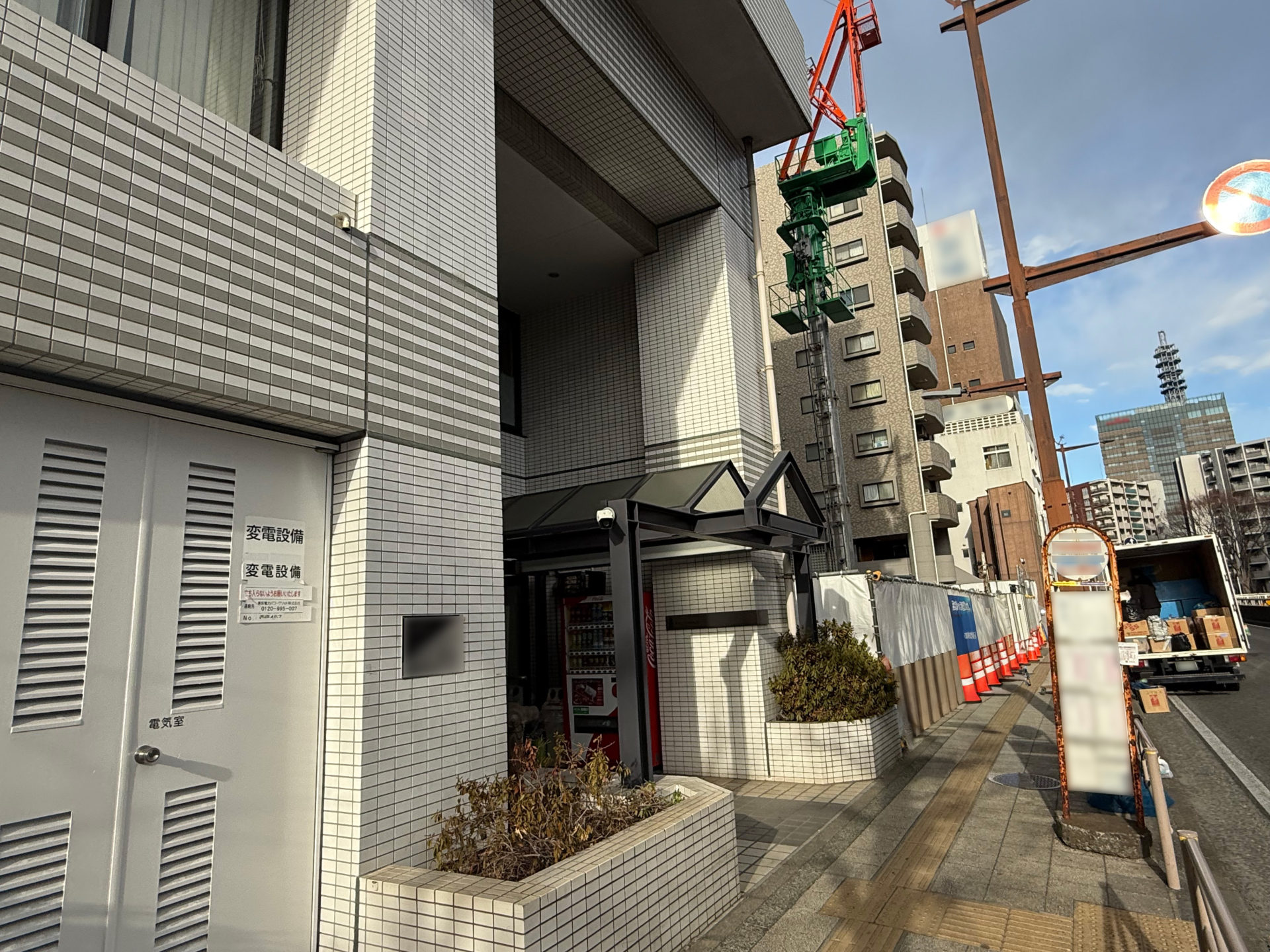 エントランス　施工完了