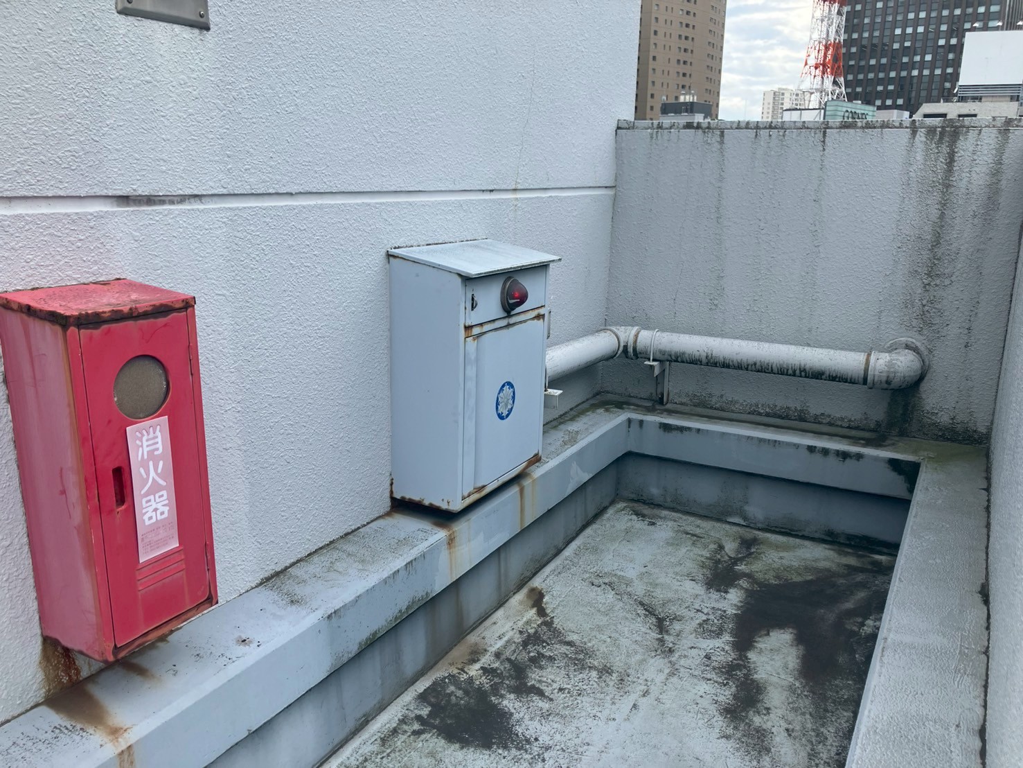 屋上防水工事　施工前
