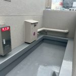 屋上防水工事　施工完了