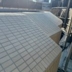 外壁タイル　施工完了