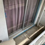 バルコニー　防水工事　施工前
