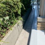 ルーフバルコニー　高圧洗浄工事　施工完了