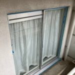 バルコニー　防水工事　施工前