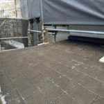 斜壁シングル　施工前