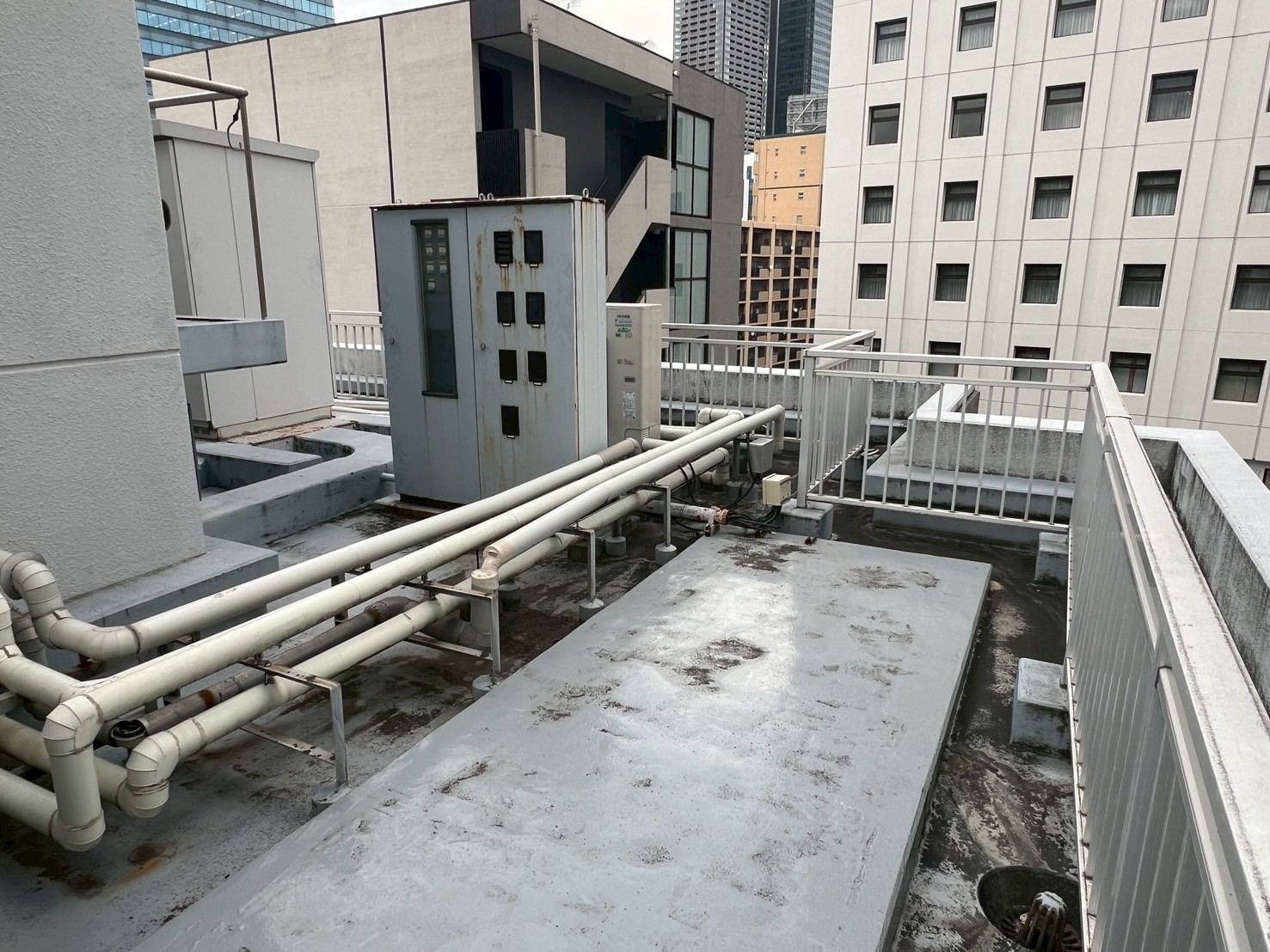 屋上防水工事　施工前