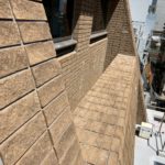 外壁　薬品洗浄工事　施工完了