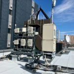 屋上防水工事　施工完了