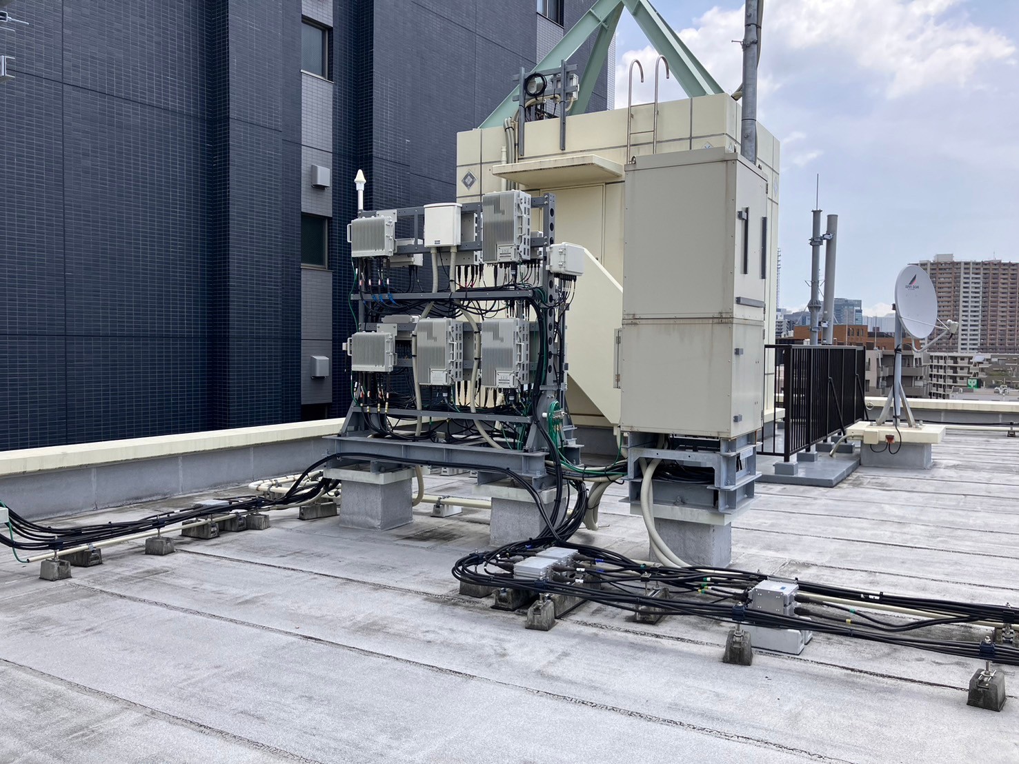 屋上防水工事　施工前