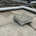 屋上　ウレタン防水工事　施工前