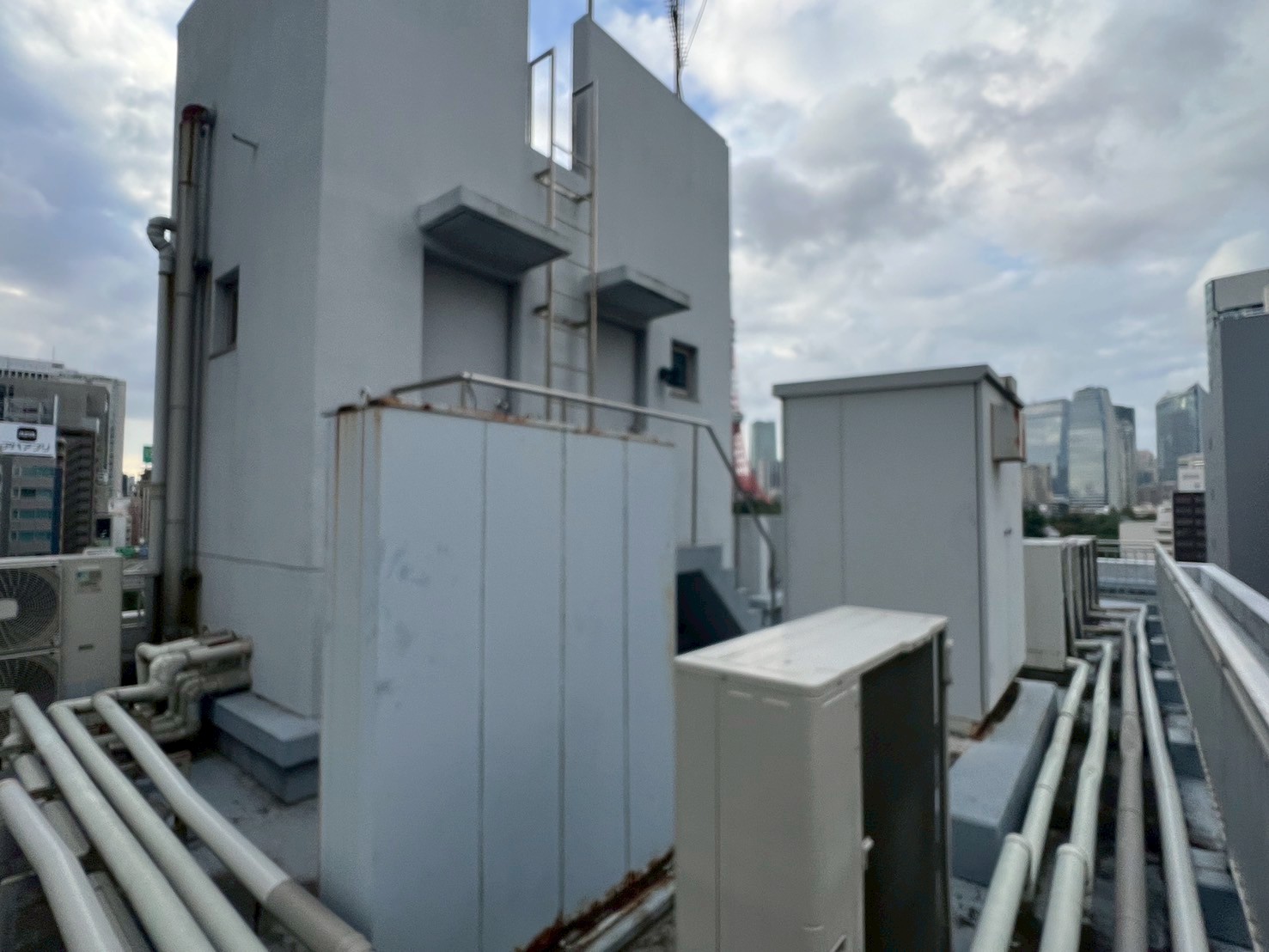 屋上防水工事　施工前