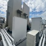 屋上防水工事　施工完了