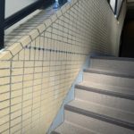 共用階段　シーリング工事　施工前