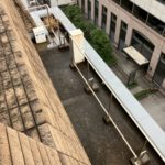 外壁　薬品洗浄工事　施工前