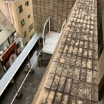 外壁　薬品洗浄工事　施工前