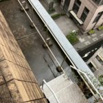 外壁　薬品洗浄工事　施工前