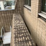 外壁　薬品洗浄工事　施工前