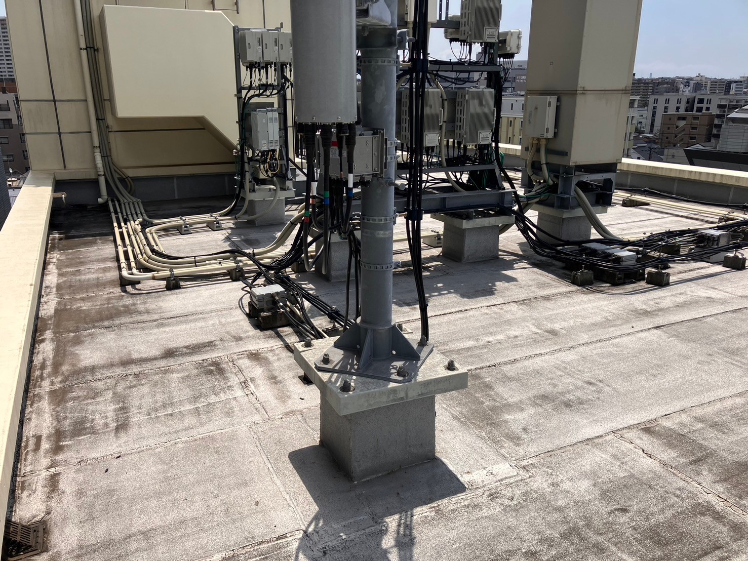 屋上防水工事　施工前