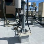 屋上防水工事　施工完了